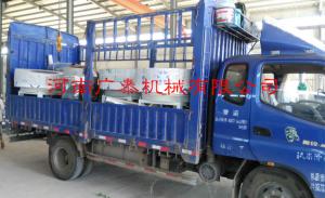 安阳滑县6 1石磨机组发货车